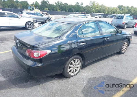 2004 Lexus Es 330 from USA, damaged, VIN JTHBA30G345037622